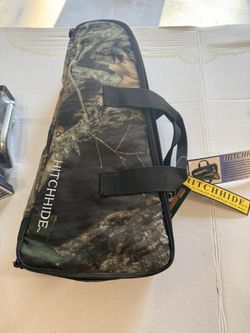 Hitchhide Mossy Oak carrying case with Reese Towpower 3-1/2” drop, 2” ball