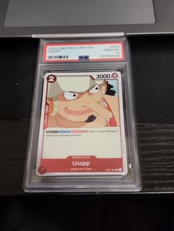 OP Usopp Graded Card