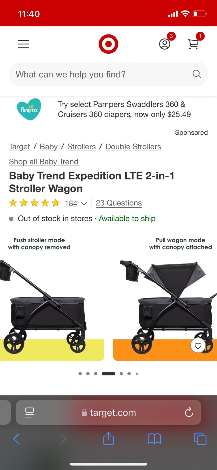 2in 1 Expedition Wagon