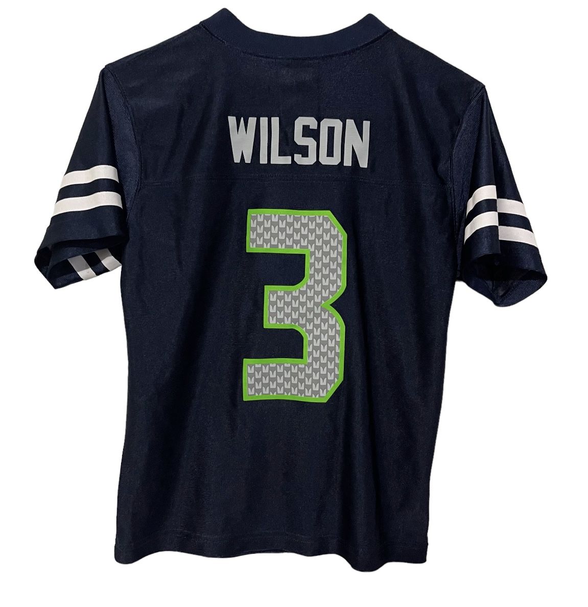 Russell Wilson Jersey Youth Medium 10/12 Seattle Seahawks NFL On Field #3 Sports