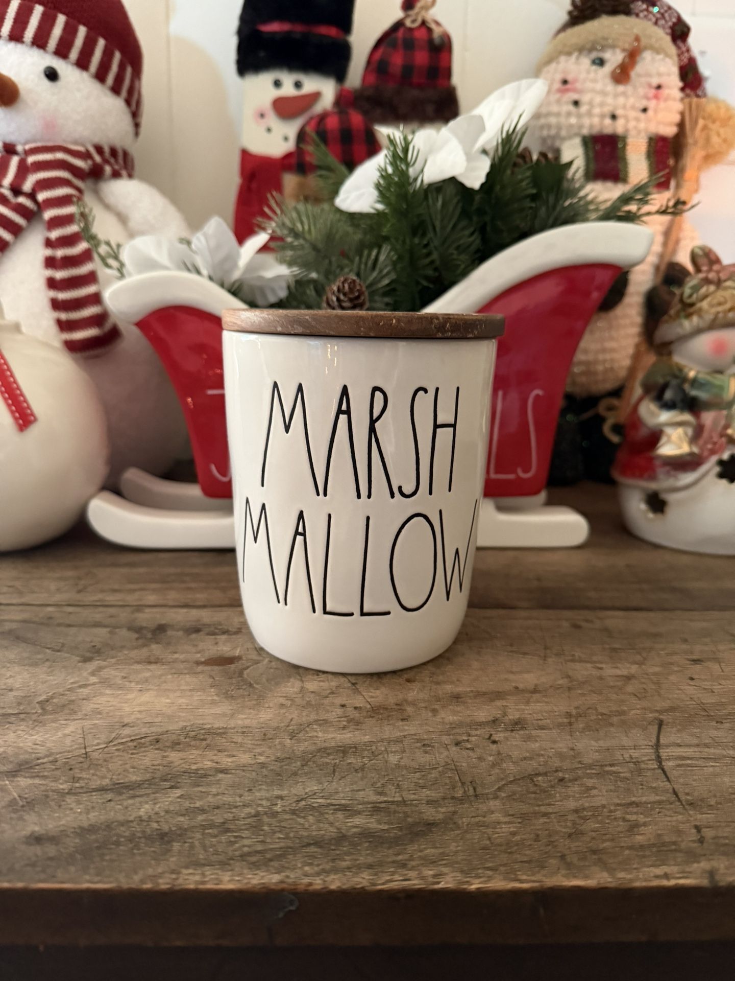 Rae Dunn Marshmallow Canister 