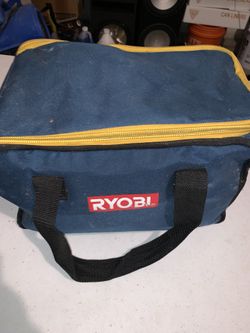 Circular-Saw-Ryobi electric blue