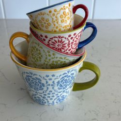 Set of Four Pier One Imports Measuring Cups