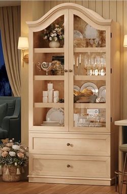 Kitchen pantry cabinet with drawers