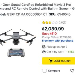 DJI maverick classic three