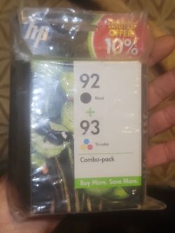 HP 92/93 Black And Tri-Color Ink