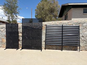 New Privacy fences