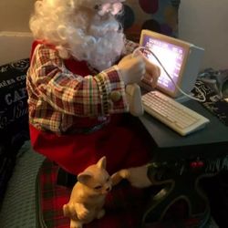 Christmas Decoration Santa's Online Animated 