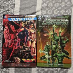*NEW/SEALED* The New 52 Justice League AND Green Lantern HARDCOVER Graphic Novels/Comic Books