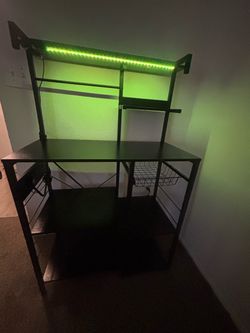 Medium led bar cart