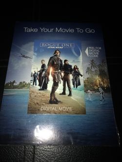 Star Wars Rogue One digital copy