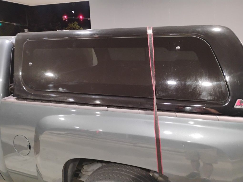 2007 2013 Leer Black Canopy Short Bed Chevrolet GMC Pickup Truck