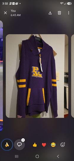 Prairie view men sports sweater