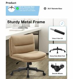 Office chair cross legged chair