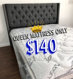 New Queen  mattress only $140
