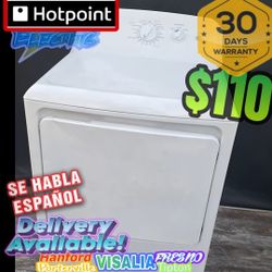 Hotpoint Electric Dryer, 30 Day Warranty