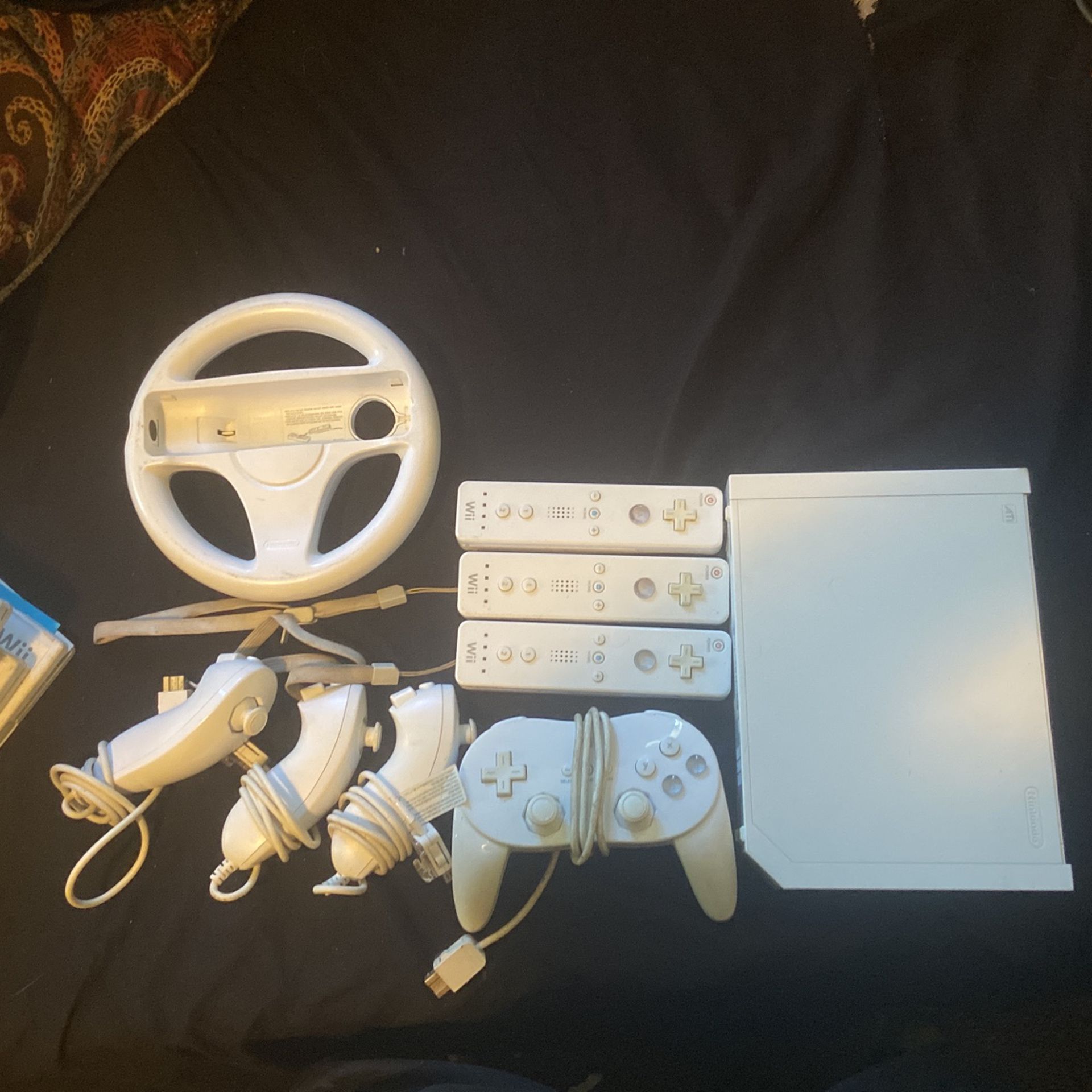 Wii,Wii Controllers,Wii Games ,Wii Cords 