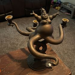 Disney Ursula Pure Brass Candlestick Holder