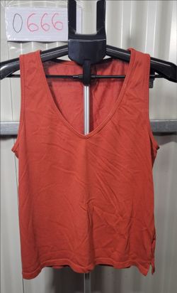 Red Tank Top, size S (0666)