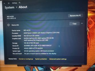 Acer Nitro 5 AN515-45 Gaming Laptop