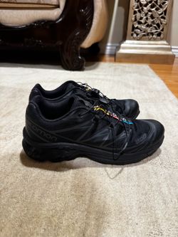 Salomon XT-6 LAB Black Sneakers Size 9.5 Black