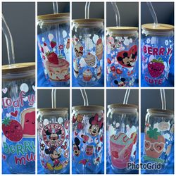 New 16 Oz Glass Cups