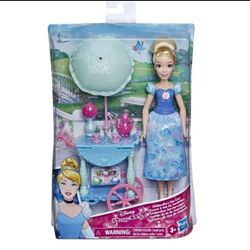 Disney Princess Cinderella Doll and Tea Cart