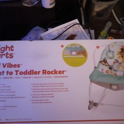 Bright stars wild vibes infant to toddler ROCKER