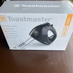 NEW Toastmaster 5 Speed Hand Mixer