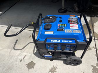 Kobalt  Dual fuel Portable Generator