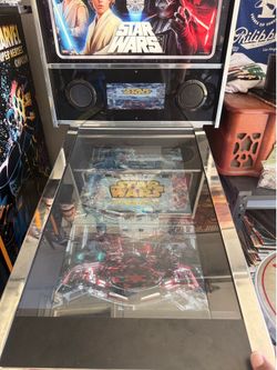 Arcade 1up virtual pinball  atgames Star Wars Attack From Mars Marvel