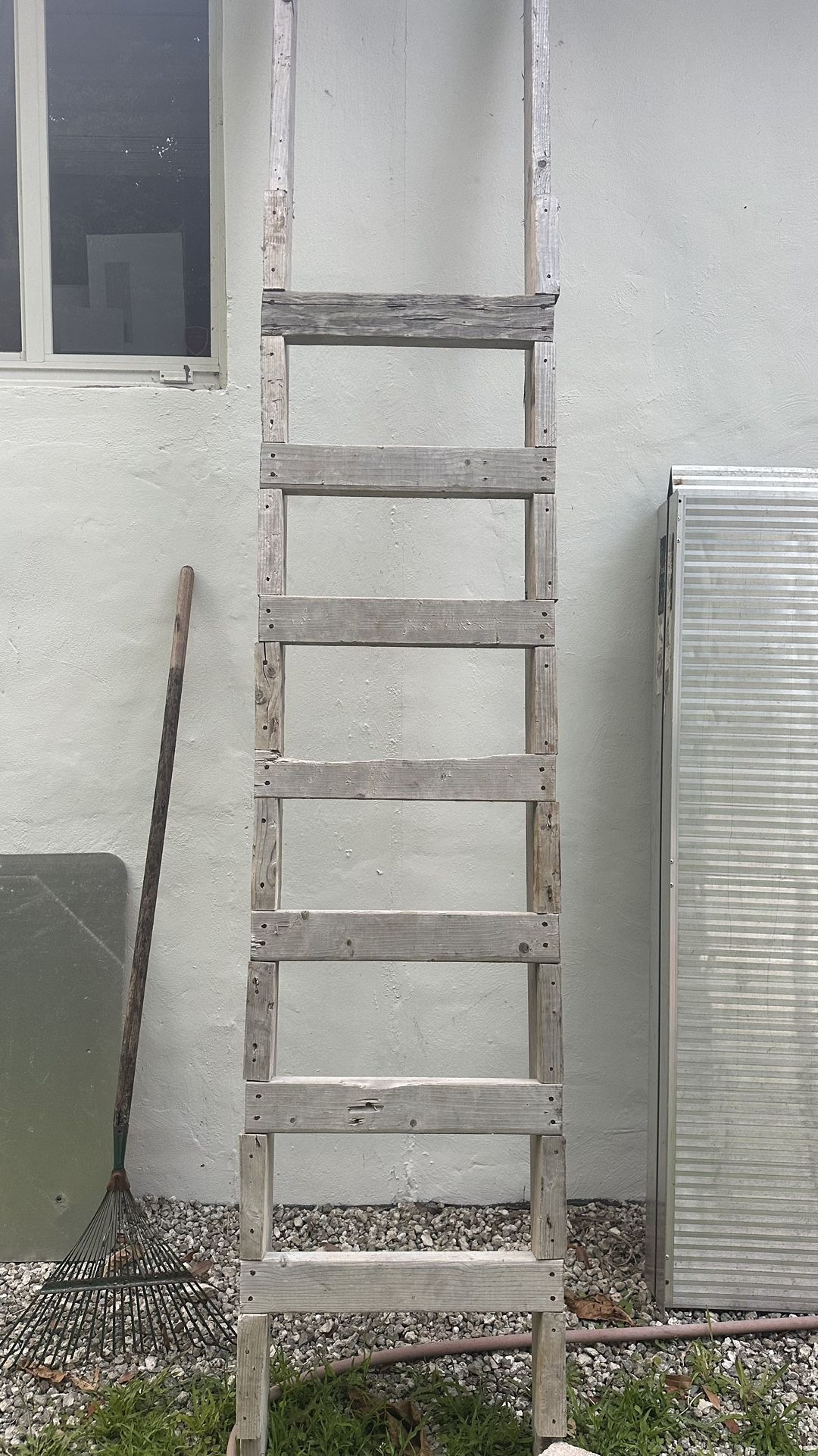 Rustic Wooden Ladder
