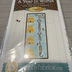 Shabby Fabrics Sunshine Wall Quilt Pattern