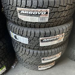 LT 265/70/18 Arroyo AT Free Mount And Balance