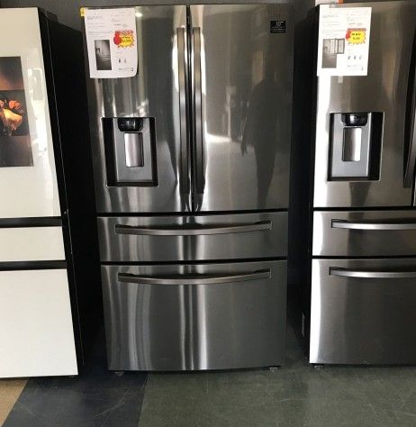 Samsung Counter Depth French Door Refrigerator With Flexzone Drawer 👍🏽✅ P52I1