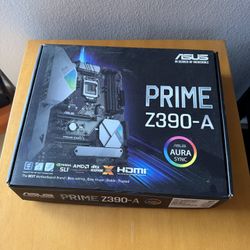 New Motherboard Asus Prime Z390-a