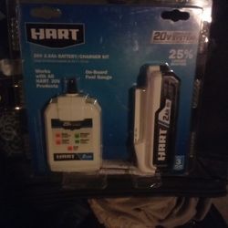 Hart 20v Battery/ Charger Kit