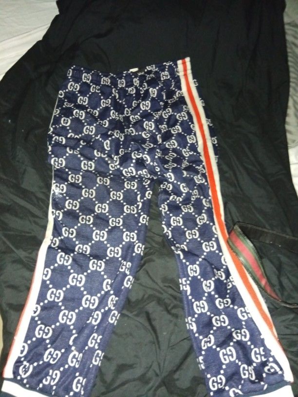 Gucci Gucci Jacquard GG Long Pants Size Medium