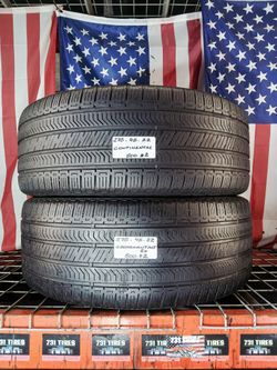 ⭐️ USED TIRES 275/45R22 CONTINENTAL CROSSCONTACT RX ALL SEASON TOURING 275 45 22