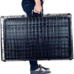 Double Door Dog Crate