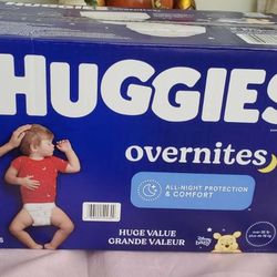 Huggies Overnites Size 6 Diapers $40 Each Box 