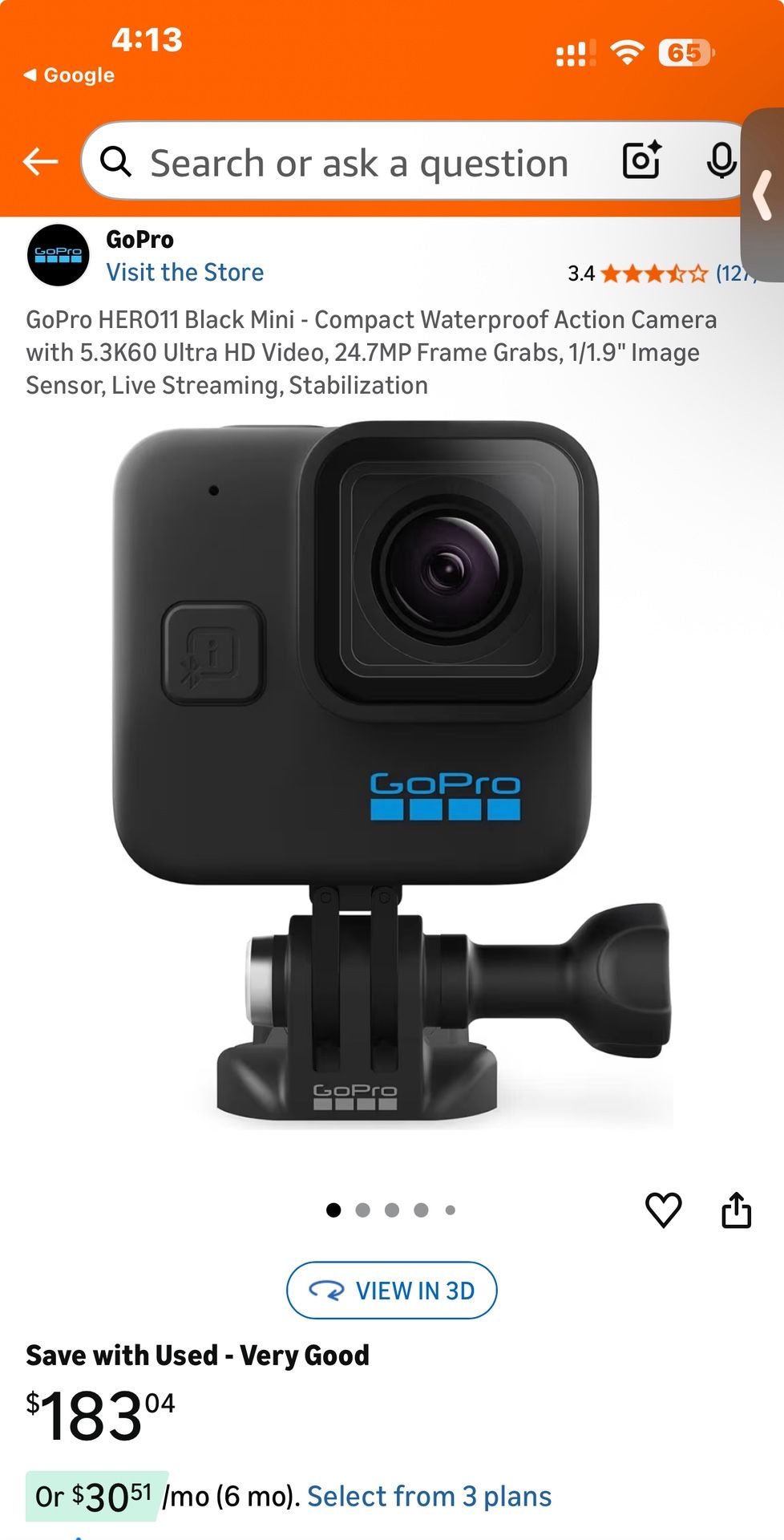 GoPro Hero 11 Mini Black
