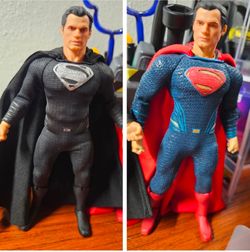 Mezco one 12 BvS Superman and Justice League Black Suit Superman