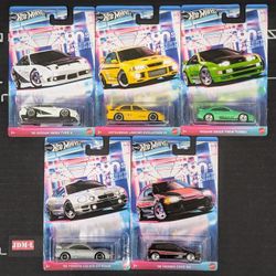 Hot Wheels - JDM Silver Set - 90s Street Scene (*Open To Trade*)