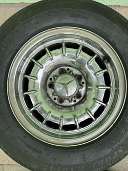 4 Mercedes OEM Baroque (Bundt) Wheels