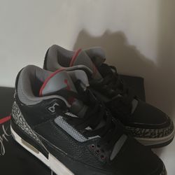 Jordan 3 “Bred” Size 9 Used 