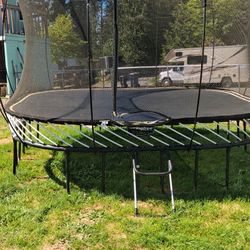Spring Free Trampoline