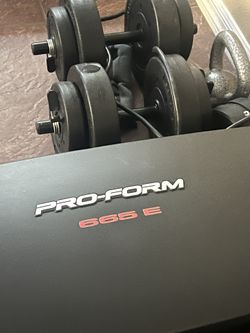 Proform 665e treadmill sale
