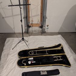 Trombone With Stand
