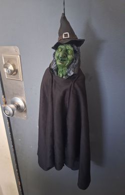 Vintage Halloween Witch hanging decoration Paper Magic Group